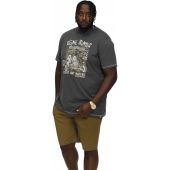 D555 Dune Kings Buggy Printed Crew Neck Cotton T-Shirt