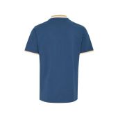 Blend Mens Big Size Fashion Polo Shirt With Contrast Collar