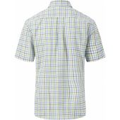 Fynch Hatton Mens Big Size Comfort Fit Super Fine Cotton Casual Button Down Collar Short Sleeve Shirt With Breast Pocket