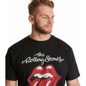 North 56 Denim Mens Big Size Rolloing Stones Cotton Crew Neck T Shirt