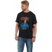 North 56 Mens Big Size AC DC Logo Cotton Crew Neck T Shirt
