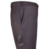Big Size Hugo James Stretch Black Formal Trouser