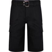 Kam Mens Big Size Belted cargo Stretch Short With Belt