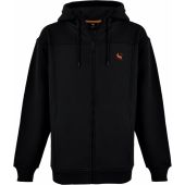 Lebrett Mens Big Size Zip Front Hoodie With Two Front Pockets