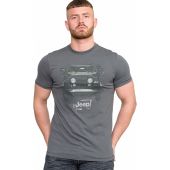 Mens Big Size Duke SOMERTON-D555 Official Jeep Printed T-Shirt