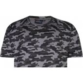 Espionage Mens Big Size Camouflage Print Performance TShirt