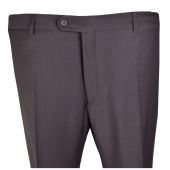 Big Size Hugo James Stretch Black Formal Trouser