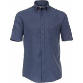 Casa Moda Mens Big Size Casual Linen Short Sleeve Shirt