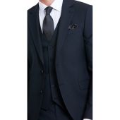 Benetti Mens Big Size Prestige Comfort Fit Plain Wool Suit Waistcoat