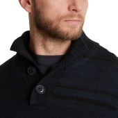 North 56 Denim Mens Big Size Cotton 3 Button Turtle Neck Knitwear