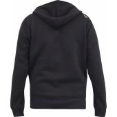 Mens Big Size Duke D555 Full Zip Hoody With Chest Print