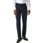 Skopes Mens Big Size Plain Front Textured Cloth Suit Trouser