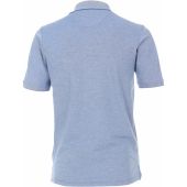 Casa Moda Mens Big Size Stretch Plain Cotton Polo With Contrast Collar