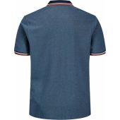 Mens Big Size Jack and Jones Pique Short Sleeve Polo