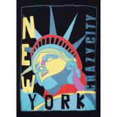 Espionage Mens Big Size New York Pop Art T Shirt