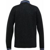 D555 Mens Big Size Knitted Zip Cardigan With Side Pockets And Fleece Lining