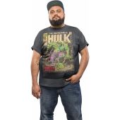 North Latitude Mens Big Size Marvel Hulk Print Tshirt
