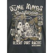 D555 Dune Kings Buggy Printed Crew Neck Cotton T-Shirt