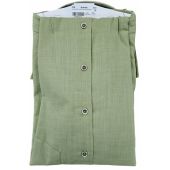 Dario Beltran Mens Big Size Textured Cotton Pyjama Collar Short Sleeve Shirt With Breast Pocket
