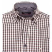 Casa Moda Mens Big Size Short Sleeve Check Shirt