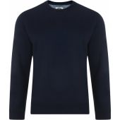 Kam Mens Big Size Plain Crew Neck Sweatshirt