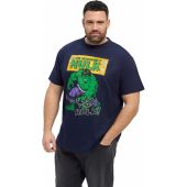 North Latitude Mens Big Size Incredible Hulk Print Crew Neck T Shirt