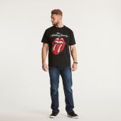 North 56 Denim Mens Big Size Rolloing Stones Cotton Crew Neck T Shirt