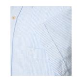 Casa Moda Mens Big Size Linen Mix Stripe Short Sleeve Shirt