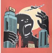 Espionage Mens Big Size Kong Pop Art Print T Shirt