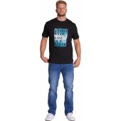 North 56 Mens Big Size Spirit Surf Print Cotton Crew Neck T Shirt