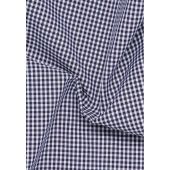 Eterna Mens Big Size Comfort Fit Non Iron Cotton Button Down Collar Formal Long Sleeve Shirt With Breast Pocket