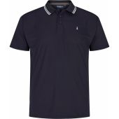 North 56°4 Mens Big Size Performance Stretch Polo With Contrast Collar Trim