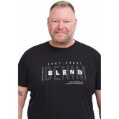 Blend Mens Big Size Branded Logo T Shirt