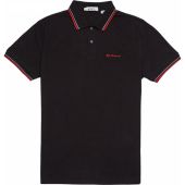Ben Sherman Mens Big Size Organic Cotton Signature Fashion Polo Shirt