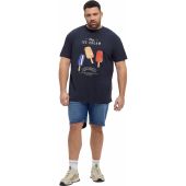 North Latitude Mens Big Size Ice Cream Print Tshirt