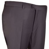 Big Size Hugo James Stretch Black Formal Trouser