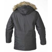 Mens Big Size Duke D555 Parka Style Jacket With Detachable Fur