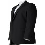 Benetti Mens Big Size Prestige Comfort Fit Plain Wool Suit Jacket