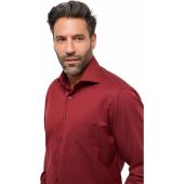 Eterna Mens Big Size Comfort Fit Cotton Twill Formal Long Sleeve Shirt