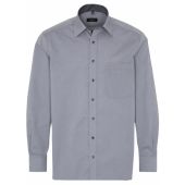 Eterna Mens Big Size Non Iron Cotton Comfort Fit Plain Formal Shirt