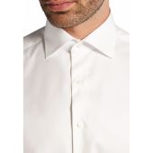 Olymp Mens Big Size Comfort Fit Egyptian Cotton Plain Formal Long Sleeve Shirt