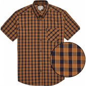 Ben Sherman Mens Big Size Button Down Collar Cotton Check Shirt
