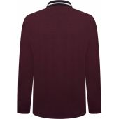 Greyhawk Mens Big Size Quarter Zip Neck Stretch Cotton Long Sleeve Polo