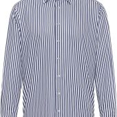Eterna Mens Big Size Bengal Stripe Formal Long Sleeve Shirt