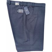 Eurex Mens Big Size Relax Fit Stretch Casual Trouser