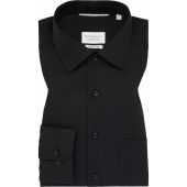 Eterna Mens Big Size Comfort Fit Non Iron Cotton Plain Formal Shirt