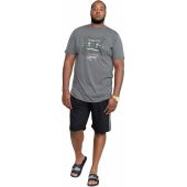 Mens Big Size Duke SOMERTON-D555 Official Jeep Printed T-Shirt