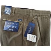 Bruhl Mens Big Size Fine Rib Cotton Stretch Chino
