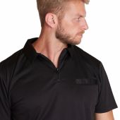 North 56 Mens Big Size Cool Effect Performance Zip Neck Short Sleeve Polo
