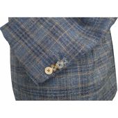 Digel Mens Big Size Stretch Check Sports Jacket